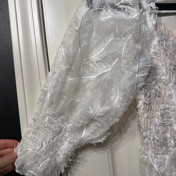 Baltic Born Paloma Smocked Feather Maxi Dress - Picture 5 of 5